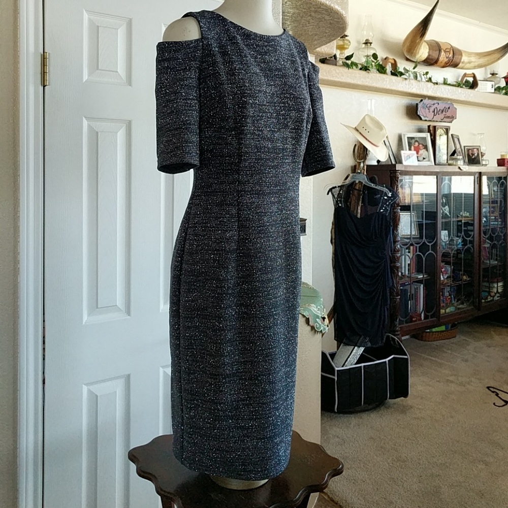 Blue & silver formal